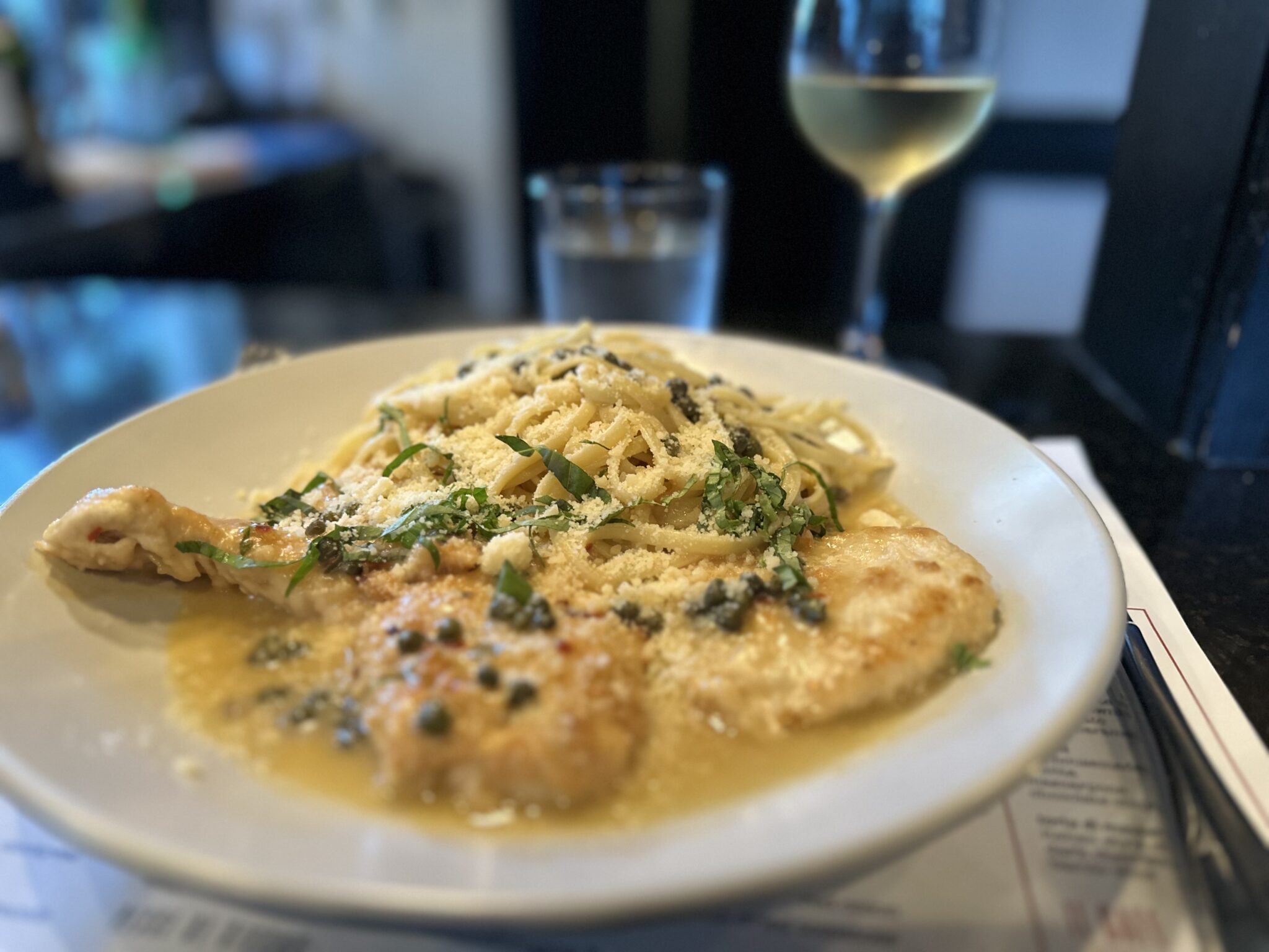 Pomodori Too! Bluffton Piccata